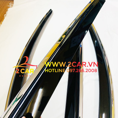 Vè che mưa chỉ Inox cho xe Hyundai Tucson đời 2022- 2023 Hàng cao cấp nhất thị trường