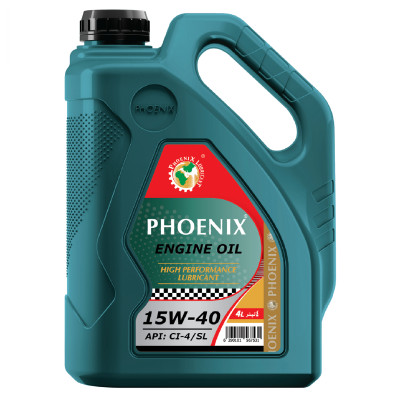 Dầu nhờn động cơ Phoenix  15W40 CI-4/SL 4L (Made in UAE)