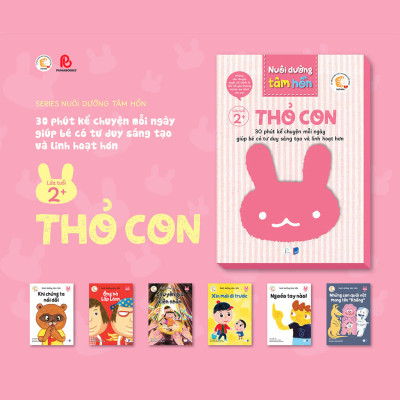 Sách - Nuôi Dưỡng Tâm Hồn - Bộ Thỏ Con 6 cuốn - Dành cho trẻ từ 2 tuổi - Puma Books