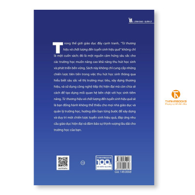 Sách - Từ thương hiệu và chất lượng đến tuyển sinh hiệu quả - Thái Hà Books