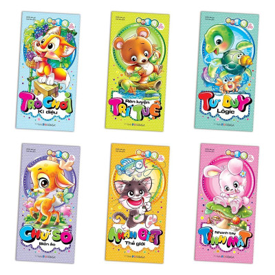 Sách - Bộ Phát Triển IQ Cho Trẻ - Những Người Bạn Ngộ Nghĩnh Khi Mua - Đông A