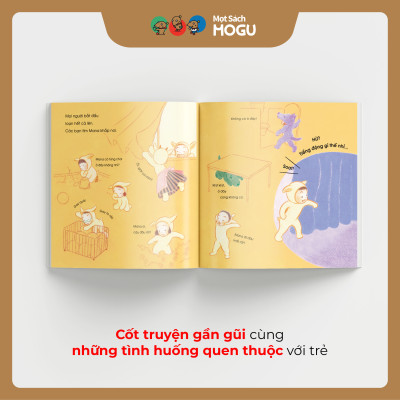 Truyện Ehon bé 3-4-5 tuổi - Mana là Sói