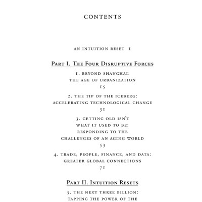 No Ordinary Disruption: The Four Global Forces Breaking All The Trends