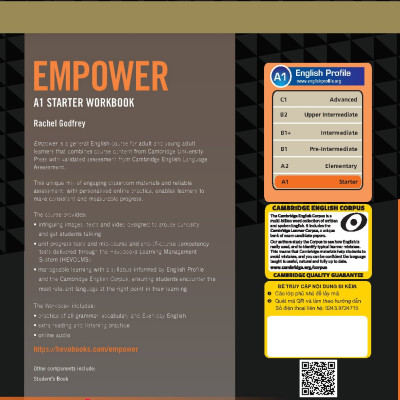 Empower A1 Starter Workbook with Online Access