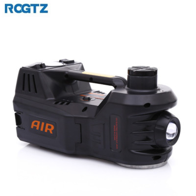 Bộ nâng kích gầm điện kiêm máy bơm lốp ô tô đa năng 2 trong 1 thương hiệu ROGTZ TY-155EHJ - Tải Trọng: 5000Kg (5 Tấn) - Công suất 150W - Hàng Nhập Khẩu