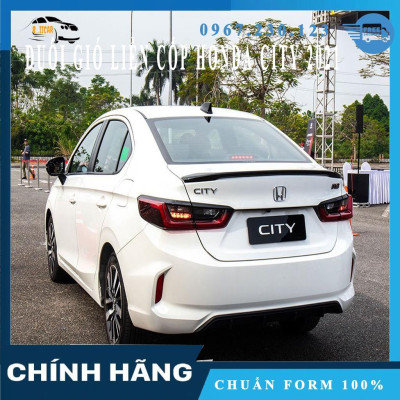 Đuôi Gió Honda City 2021 Liền Cốp - Cánh Gió Ô TÔ Hàng Mộc Chưa Sơn