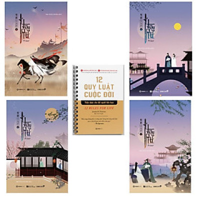 Hữu Phỉ (Bản thường) TRỌN BỘ 4 TẬP, sổ tay 12 quy luật cuộc đời (Bộ) - Bản Quyền