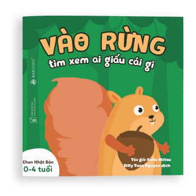 Sách Ehon - Combo 3 cuốn Ai giấu cái gì đó - Dành cho trẻ từ 0 - 4 tuổi
