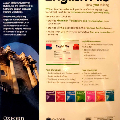 English File 4th Edition: Intermediate: Workbook With Key