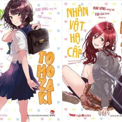 Sách - Nhân vật hạ cấp Tomozaki (combo 8 tập T1-7, bản phổ thông)