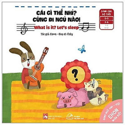 Sách Ehon Nhận Biết Cái Gì Thế Nhỉ? - Cùng Đi Ngủ Nào