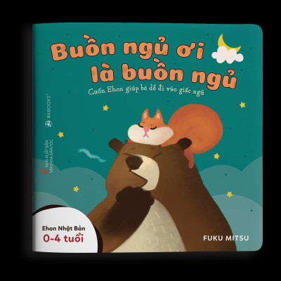 Sách Ehon - Combo 3 cuốn Buồn ngủ ơi là buồn ngủ - Dành cho trẻ từ 0 - 4 tuổi