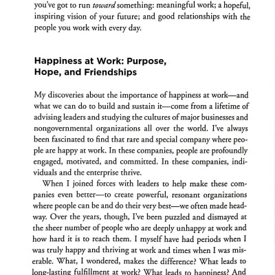 How to Be Happy at Work