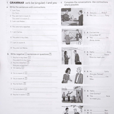 American English File 3th Edition Starter. Workbook Without Answer Key