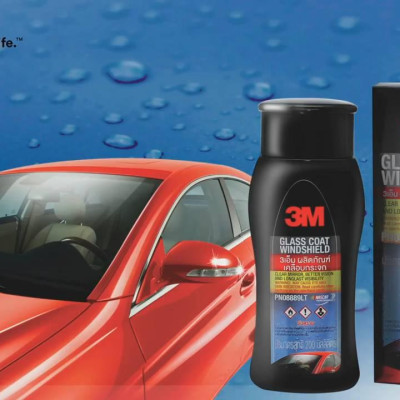 Dung dịch chống bám nước kính xe 3M Glass Coat Windshield 3M 08889 LT 200ml