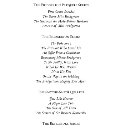 Bridgerton 1: The Duke And I