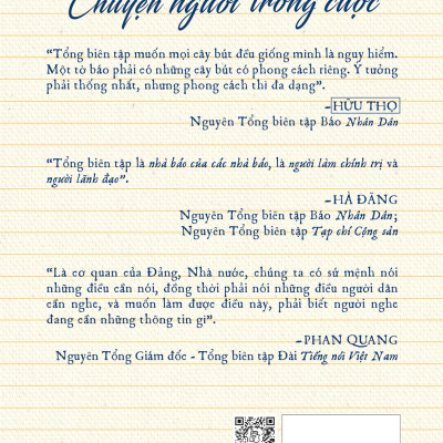 Tổng Biên Tập - Chuyện Người Trong Cuộc