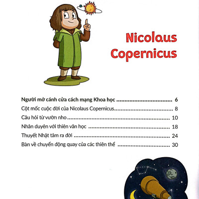 Sách - Trưởng Thành Cùng Vĩ Nhân 3 - Nhà Khoa Học Và Danh Y - Nicolaus Copernicus Và Galileo Galilei