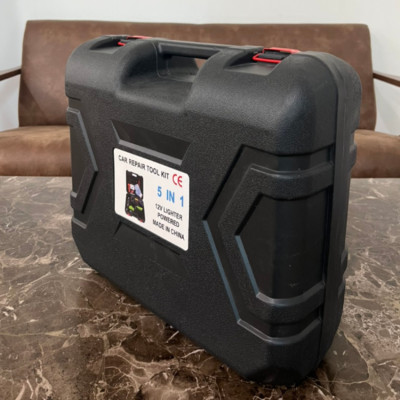 Bộ nâng kích gầm điện - Con đội điện kiêm máy bơm lốp và máy siết ốc ô tô đa năng ROGTZ TY-004 - Tải Trọng: 5000Kg ( 5 Tấn) - HÀNG NHẬP KHẦU