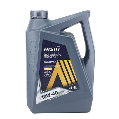 Dầu Nhớt Bán Tổng Hợp AISIN Econtech+ SP 10W40 4 Lít ESSNP1044P - Nhập Khẩu Chính Hãng