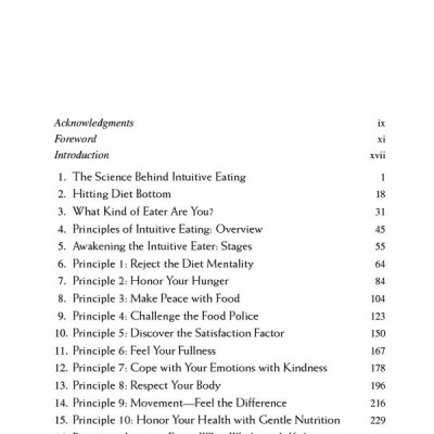 Intuitive Eating, 4th Edition: A Revolutionary Anti-Diet Approach