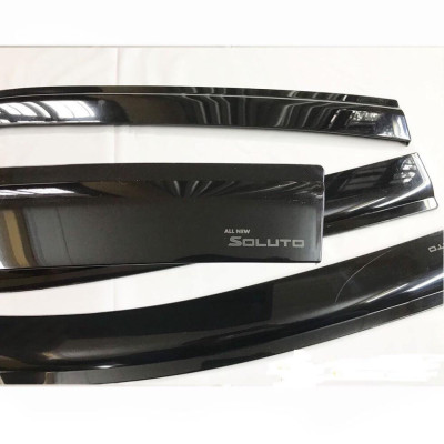 Vè Che Mưa dành cho xe Kia Soluto 2019-2020-2021 nhựa đen dày cao cấp