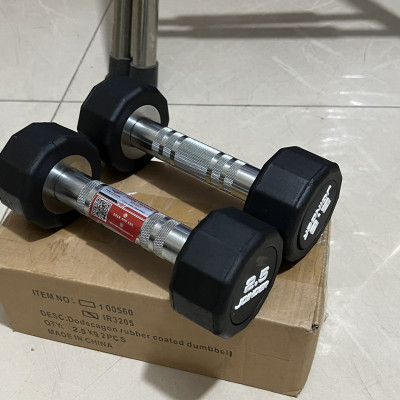 Tạ tay bọc cao su Iron Grip 10kg 1 quả T THIEN TRUONG SPORT 