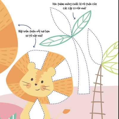 Dán Hình Siêu Đáng Yêu - Các Em Bé Động Vật