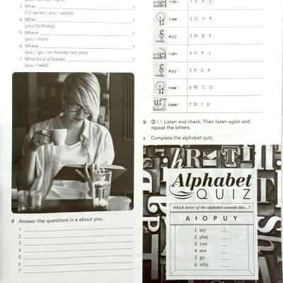 English File 4th Edition: Pre-Intermediate: Workbook With Key