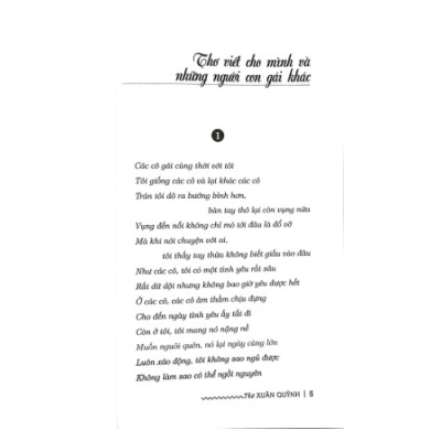 Thơ Xuân Quỳnh - Tái Bản 2024 (HH)