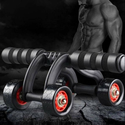 Con Lăn Tập Bụng 4 Bánh + Đệm Lót