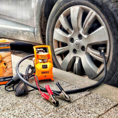 MÁY KIỂM TRA HƠI LỐP XE Ô TÔ 140 PSI INGCO AAC1408 - HÀNG CHÍNH HÃNG