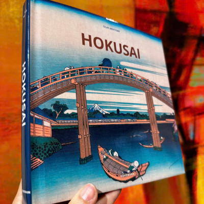 Sách - Hokusai by Olaf Mextorf - Nghệ thuật tiếng Anh/ Art Book in English
