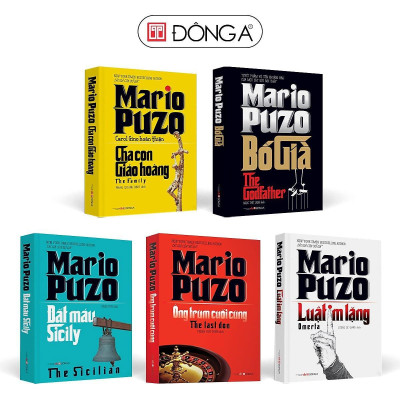 Sách - Boxset Tuyển Tập Mario Puzo - Trọn Bộ 5 Quyển - Đông A