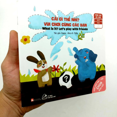 Sách Ehon Nhận Biết Cái Gì Thế Nhỉ? - Vui Chơi Cùng Các Bạn