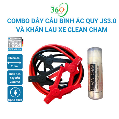 Bộ 2 Dây Câu Bình Ắc Quy  Blaupunkt JS 3.0