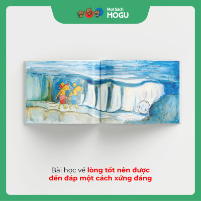 Truyện Ehon bé 3-4-5 tuổi - Gư-ri và Gư-ra đi tắm biển