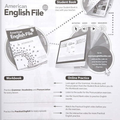 American English File 3th Edition Starter. Workbook Without Answer Key
