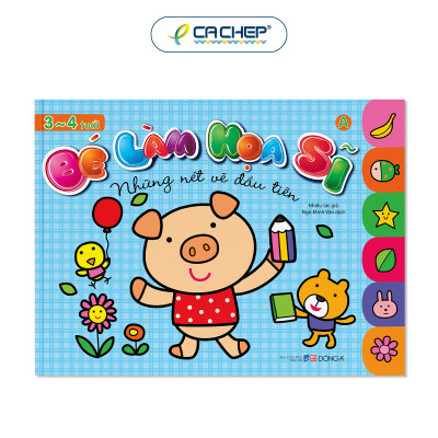 Combo 6 cuốn Bé làm họa sĩ