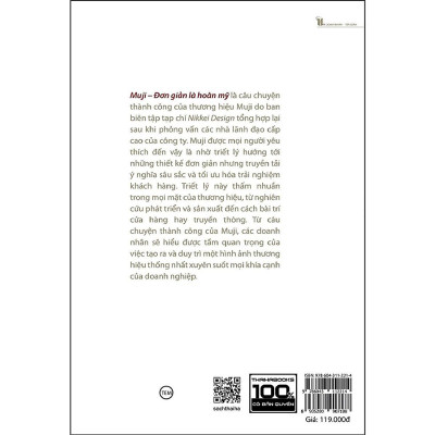 Sách - Muji - Đơn Giản Là Hoàn Mỹ - Thái Hà Books