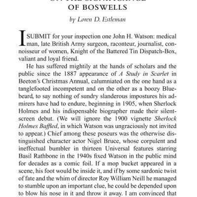 Sherlock Holmes : The Complete Novels and Stories (Bantam Classic) Volume I