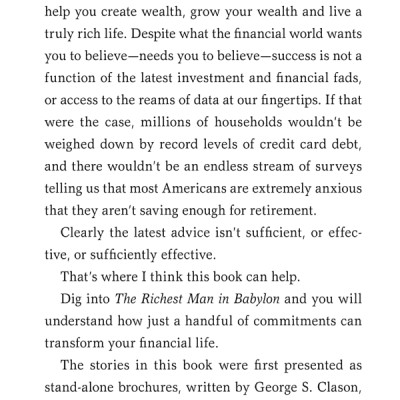 The Richest Man In Babylon