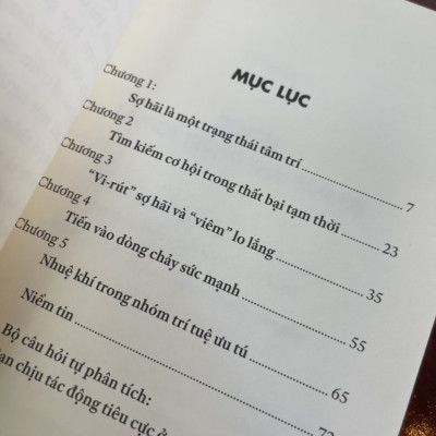 Sách: Thoát Khỏi Những Nỗi Sợ Hãi Của Bạn