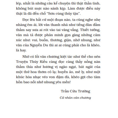 Truyện Thúy Kiều - Đoạn Trường Tân Thanh (Tái Bản 2021)