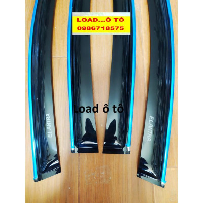 Vè Che Mưa Xe Huyndai Elantra 2022-2016 Mẫu Chỉ Inox Cao Cấp