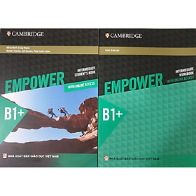 Combo 2 cuốn: Empower B1+ Intermediate Student