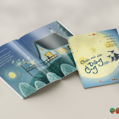 Truyện Ehon bé 3-4-5 tuổi - Chiếc mũ của ông trăng