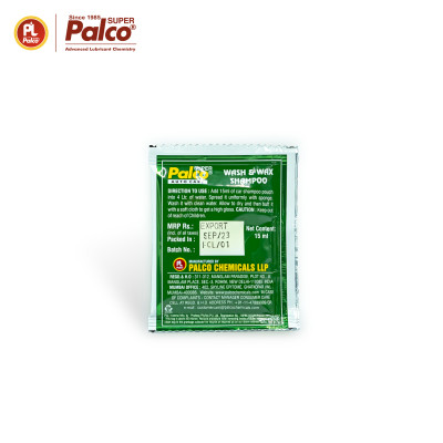 Nước rửa xe đậm đặc, xà bông rửa xe chứa sáp đánh bóng PALCO Wash & Wax Shampoo dành cho ô tô, xe máy - Nhập khẩu Ấn Độ