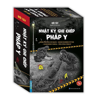 Boxset Nhật Ký Ghi Chép Pháp Y - Tập 1 + Tập 2 + Tập 3 (Hộp 3 Tập)