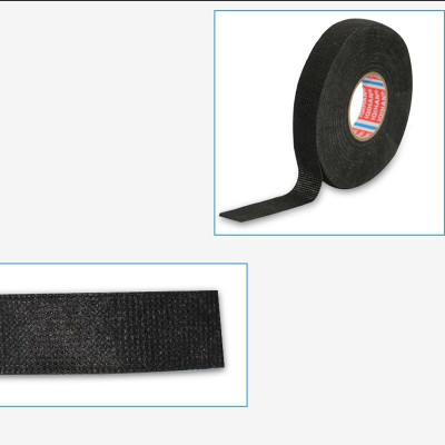 Băng dính vải 19mm ×15m, Chịu nhiệt, bọc dây điện ô tô xe máy